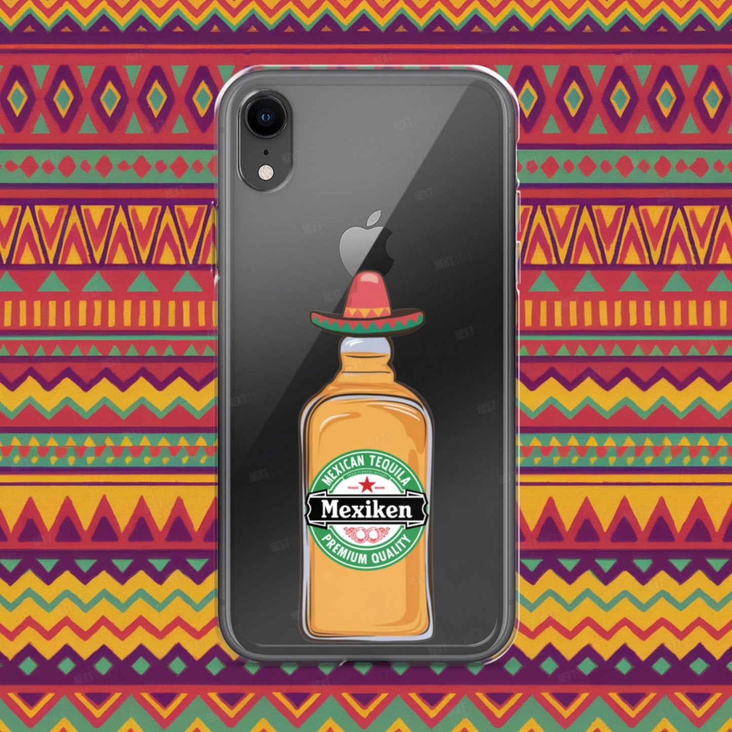 Mexiken Mexican Tequila Funny Heineken Beer Parody Clear Case for iPhone iPhone XR Mobile Phone Cases Mexico Next Cult Brand