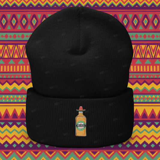 Mexiken Mexican Tequila Funny Heineken Beer Parody Cuffed Beanie Black Hats Mexico Next Cult Brand