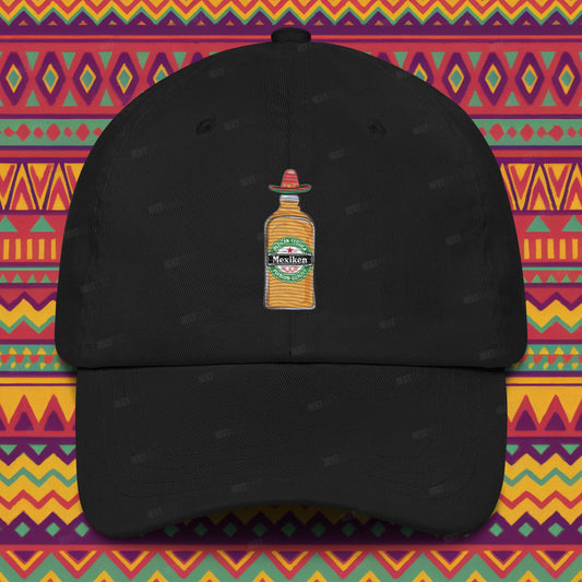 Mexiken Mexican Tequila Funny Heineken Beer Parody Dad hat Black Hats Mexico Next Cult Brand