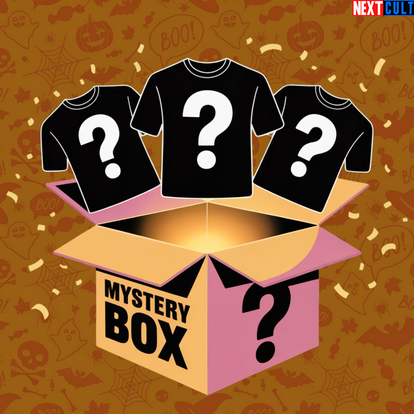 Mystery Box of 3 Halloween Gym Shirts (3-pack)
