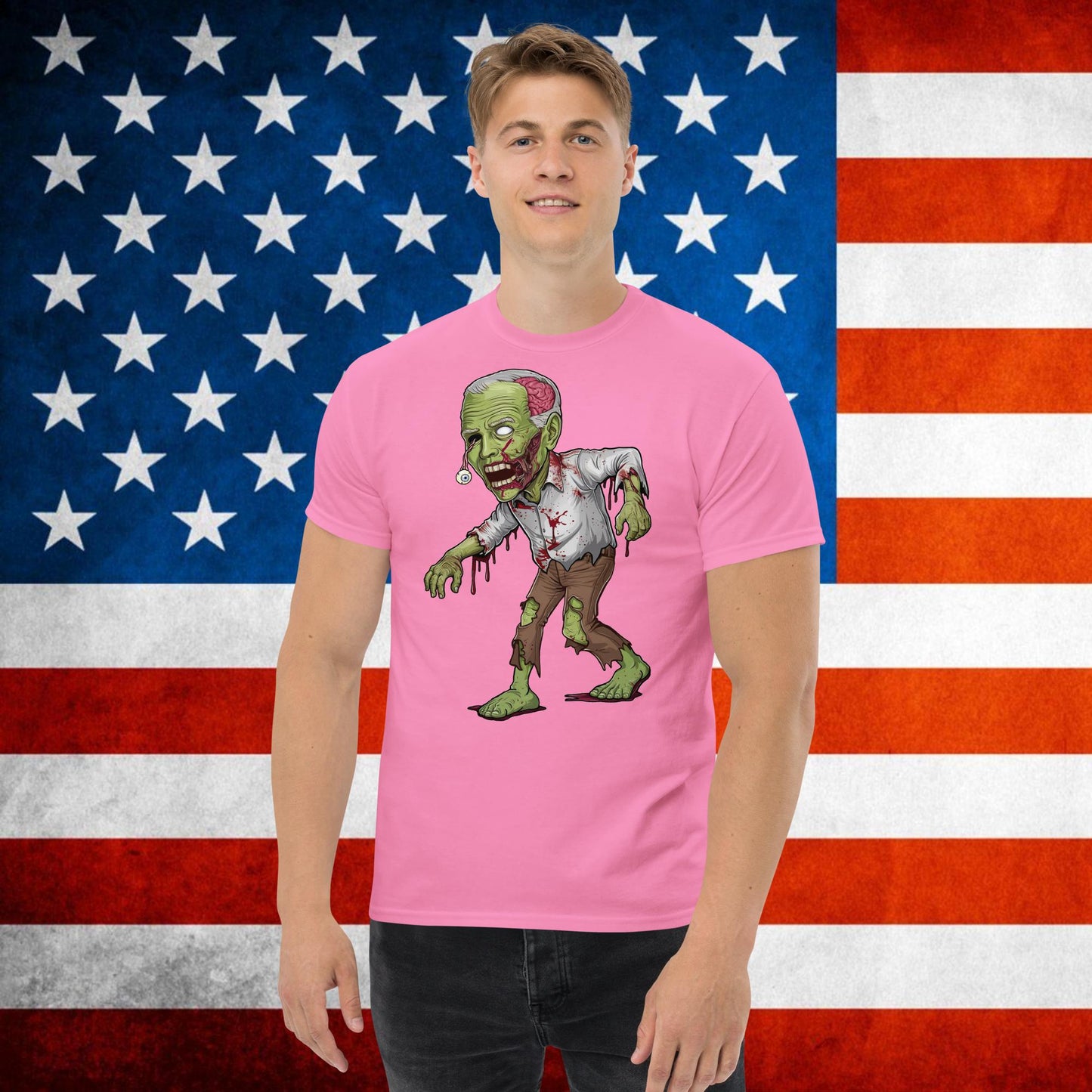 Old Joe Biden Zombie Walking Dead Funny Politics tee Azalea T-shirts Joe Biden Politics TV Shows Walking Dead Zombie Next Cult Brand