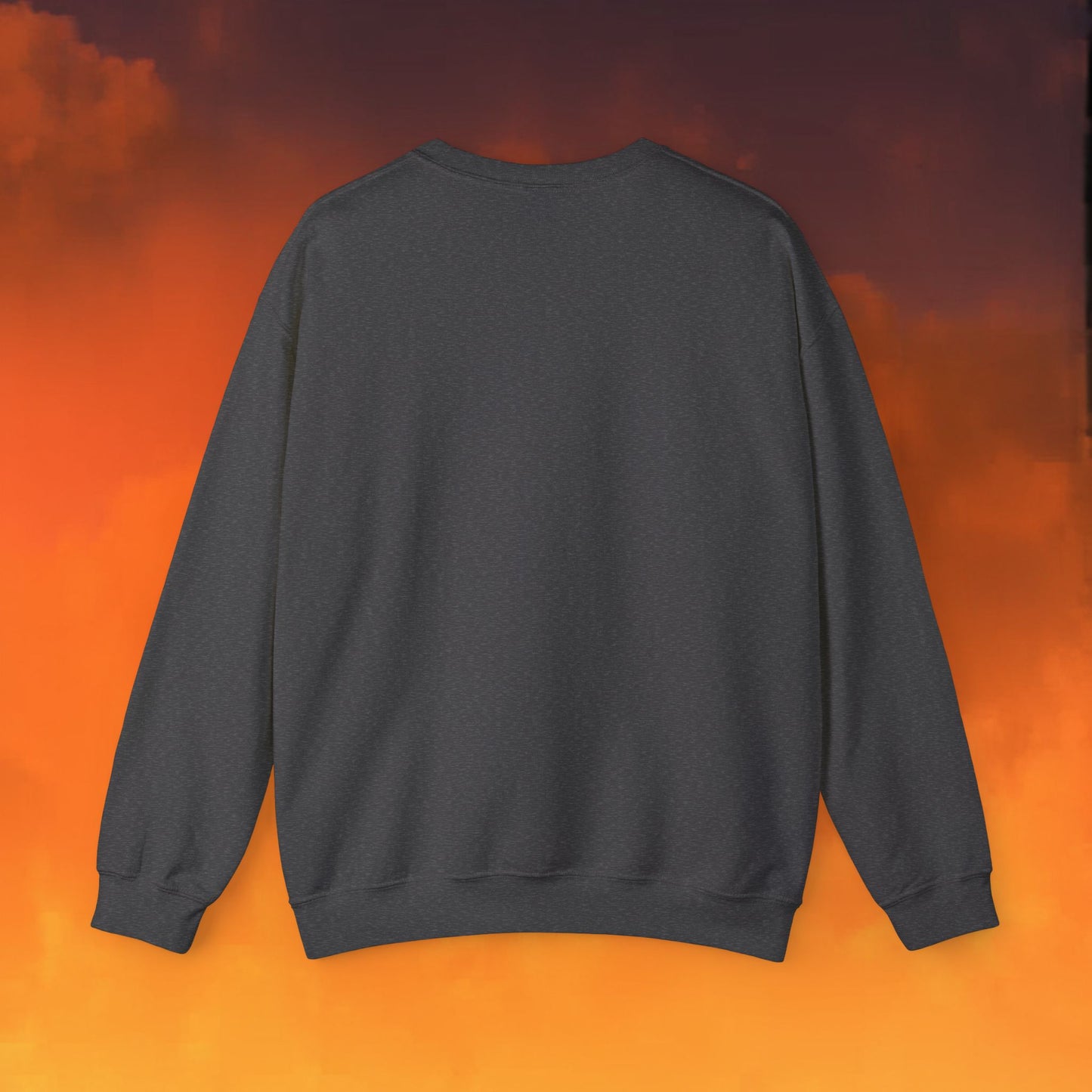 Oppenheimer I am Death, Destroyer of Worlds Atomic Bomb Explosion Unisex Heavy Blend Crewneck Sweatshirt Sweatshirts Cillian Murphy Movies Oppenheimer Printify