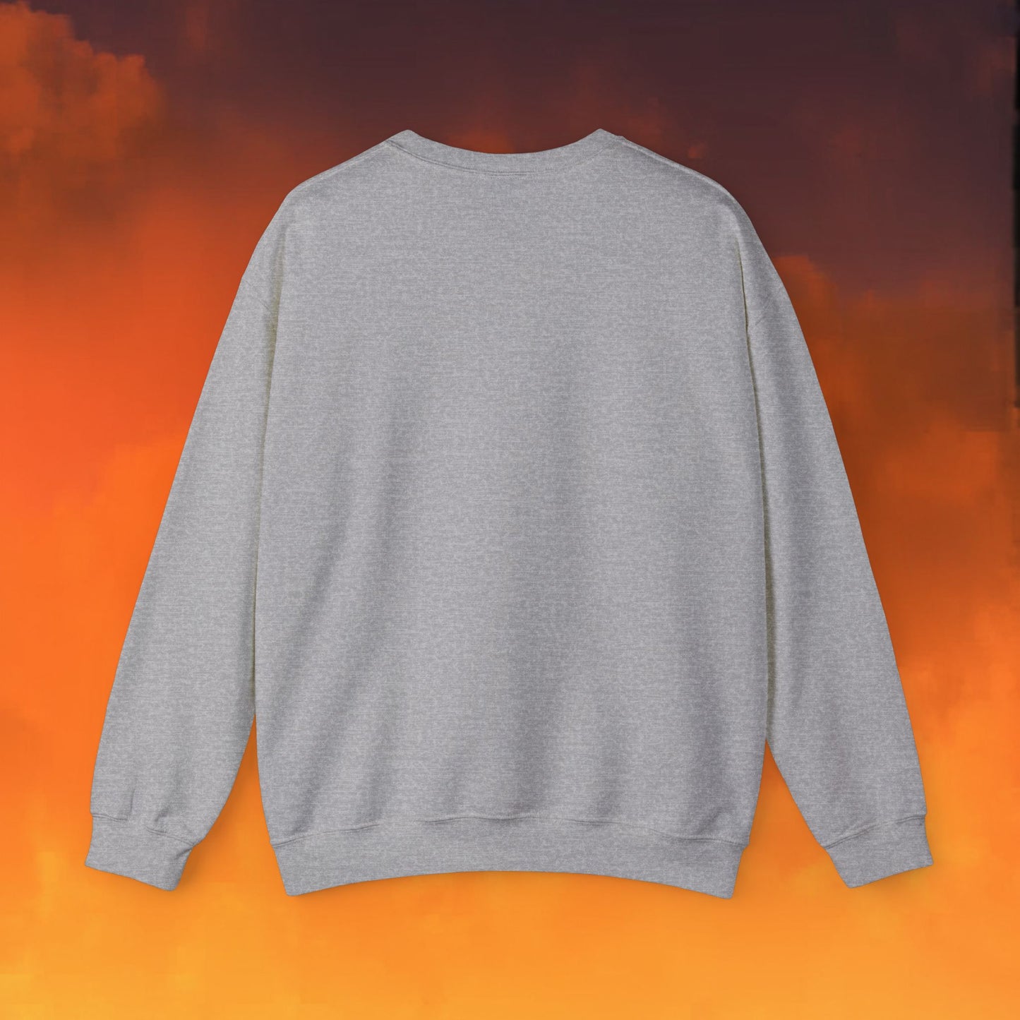Oppenheimer I am Death, Destroyer of Worlds Atomic Bomb Explosion Unisex Heavy Blend Crewneck Sweatshirt Sweatshirts Cillian Murphy Movies Oppenheimer Printify