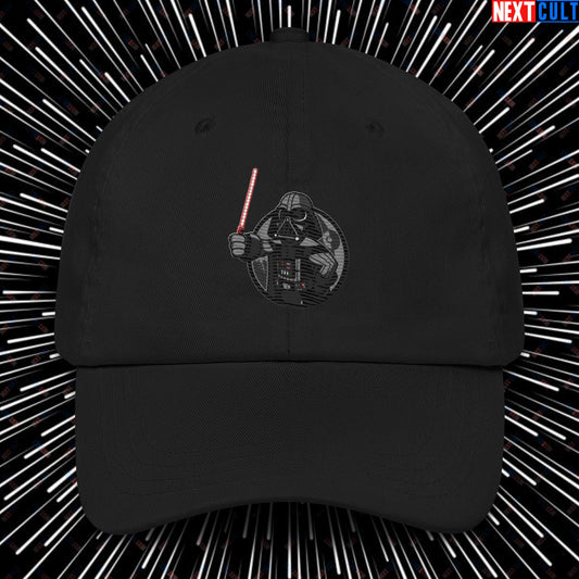 Sith Boy Darth Vader Star Wars Vault Boy Fallout Funny Cartoon Mashup Dad hat Black Hats Darth Vader Fallout Movies Star Wars Vault Boy Next Cult Brand