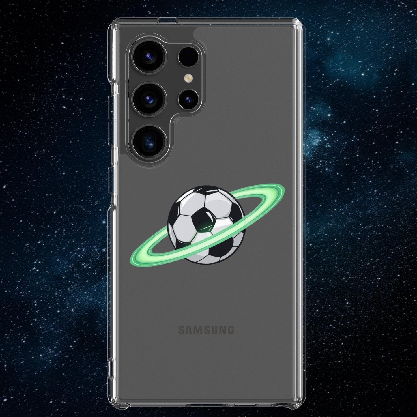 Soccer Planet Football World Clear Case for Samsung Samsung Galaxy S24 Ultra Mobile Phone Cases Football Next Cult Brand