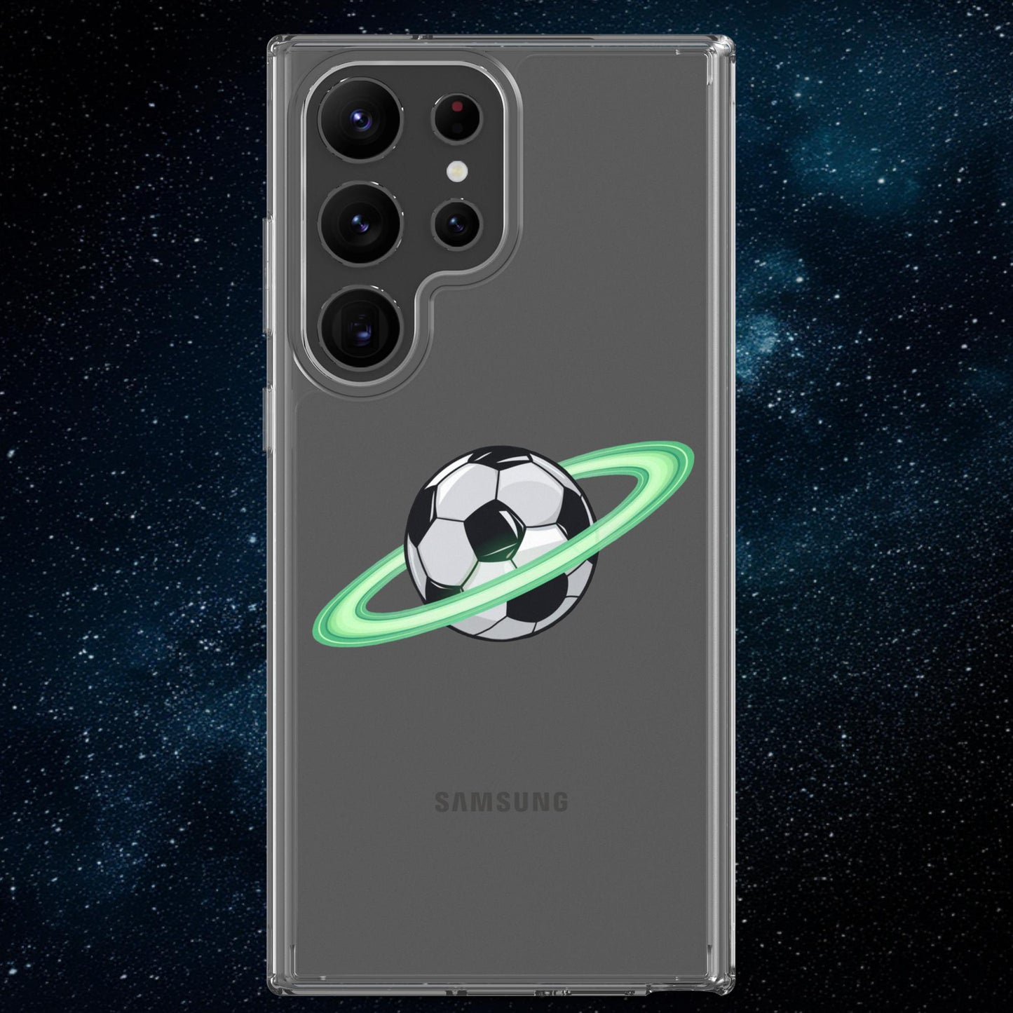 Soccer Planet Football World Clear Case for Samsung Samsung Galaxy S23 Ultra Mobile Phone Cases Football Next Cult Brand