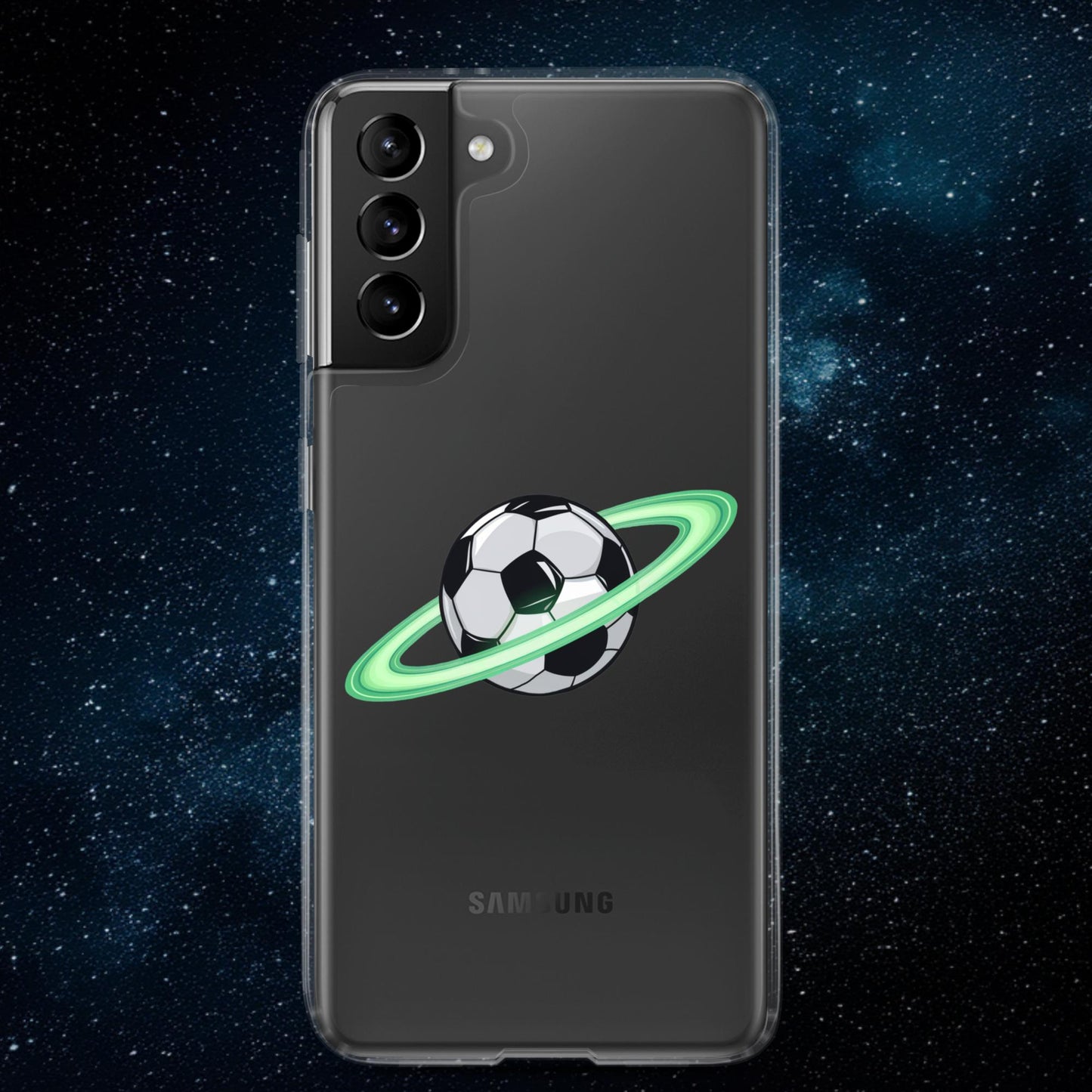 Soccer Planet Football World Clear Case for Samsung Samsung Galaxy S21 Plus Mobile Phone Cases Football Next Cult Brand