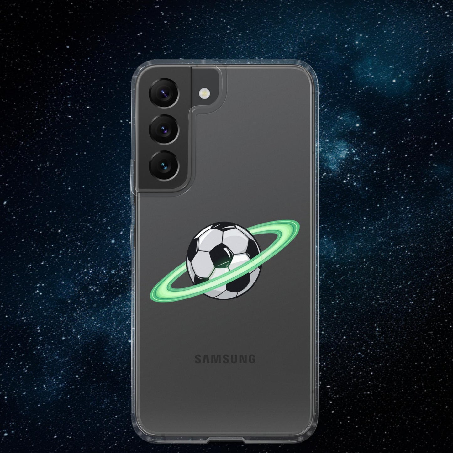 Soccer Planet Football World Clear Case for Samsung Samsung Galaxy S22 Mobile Phone Cases Football Next Cult Brand