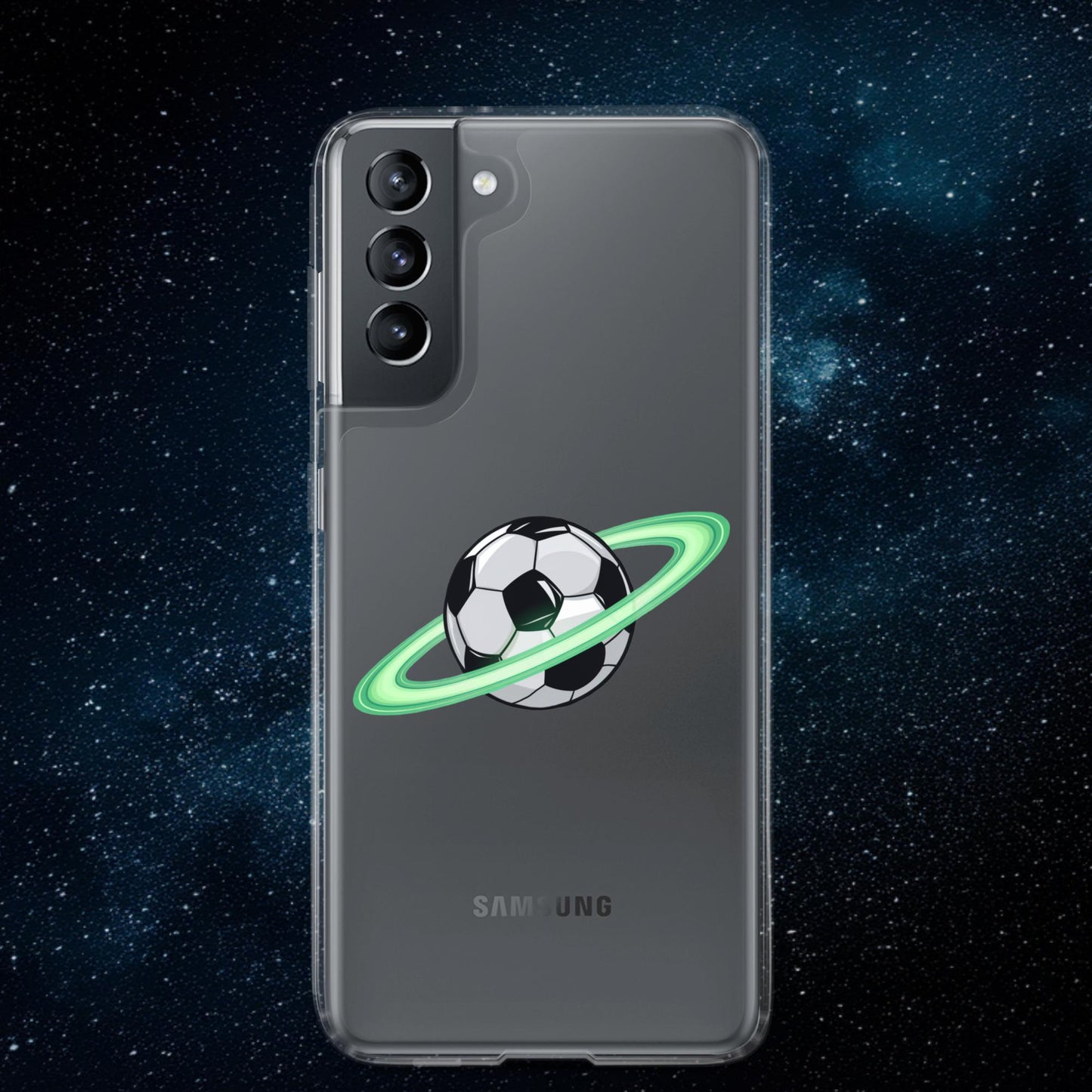 Soccer Planet Football World Clear Case for Samsung Samsung Galaxy S21 Mobile Phone Cases Football Next Cult Brand