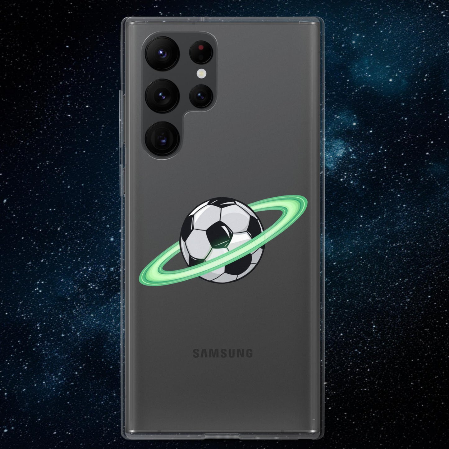Soccer Planet Football World Clear Case for Samsung Samsung Galaxy S22 Ultra Mobile Phone Cases Football Next Cult Brand