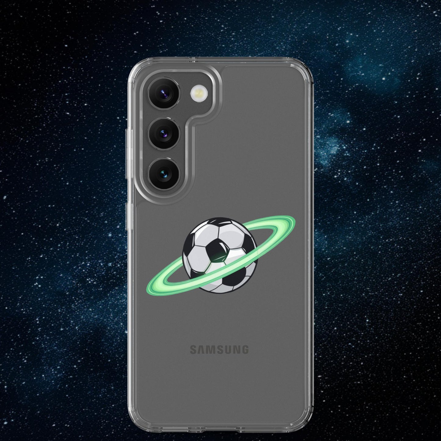 Soccer Planet Football World Clear Case for Samsung Samsung Galaxy S23 Mobile Phone Cases Football Next Cult Brand