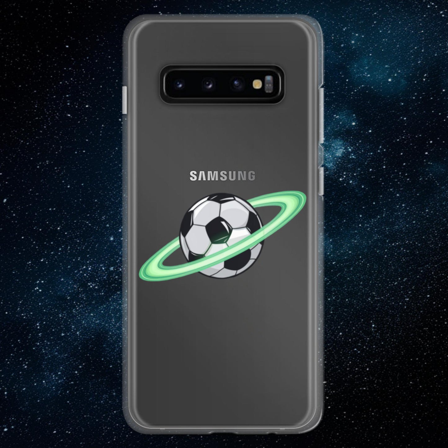 Soccer Planet Football World Clear Case for Samsung Samsung Galaxy S10+ Mobile Phone Cases Football Next Cult Brand