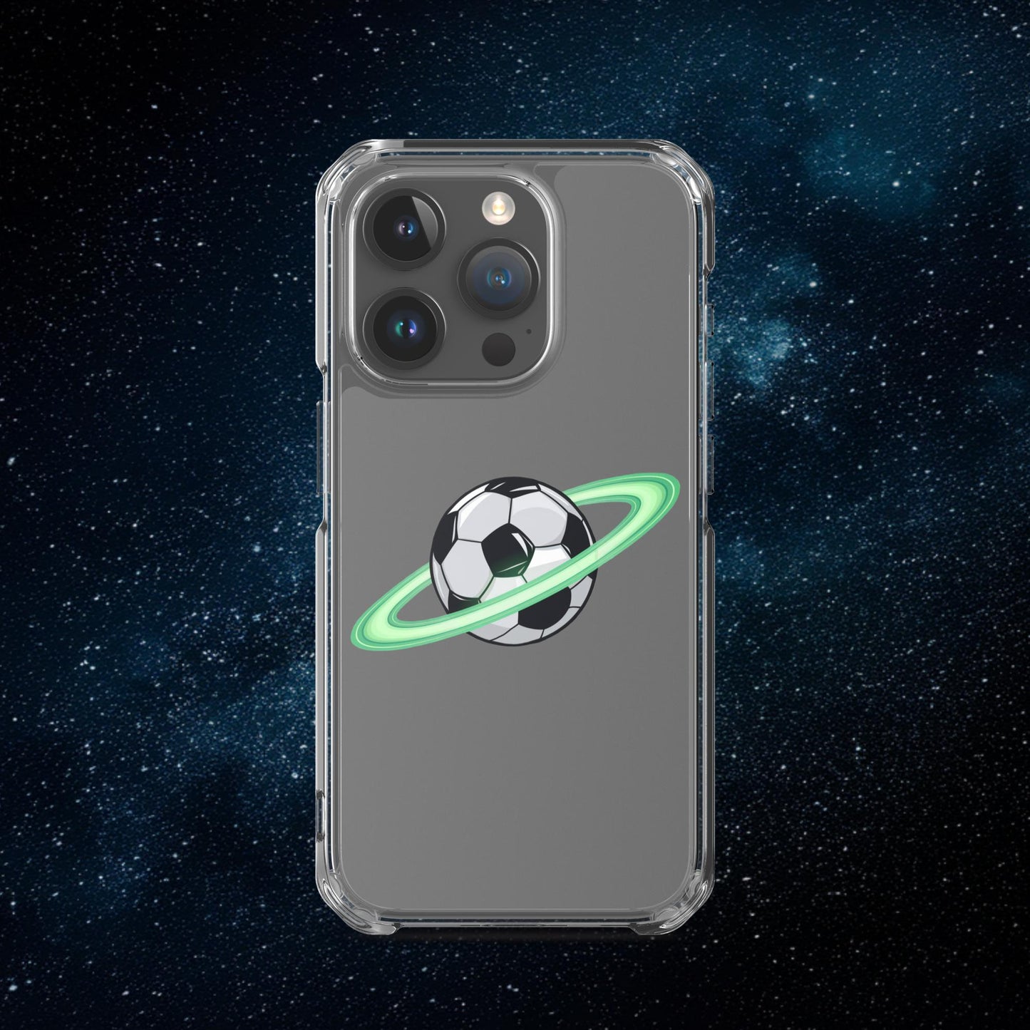 Soccer Planet Football World Clear Case for iPhone iPhone 15 Pro Mobile Phone Cases Football Next Cult Brand