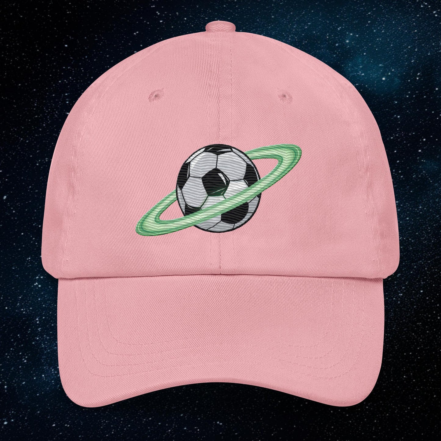 Soccer Planet Football World Dad hat Pink Hats Football Next Cult Brand