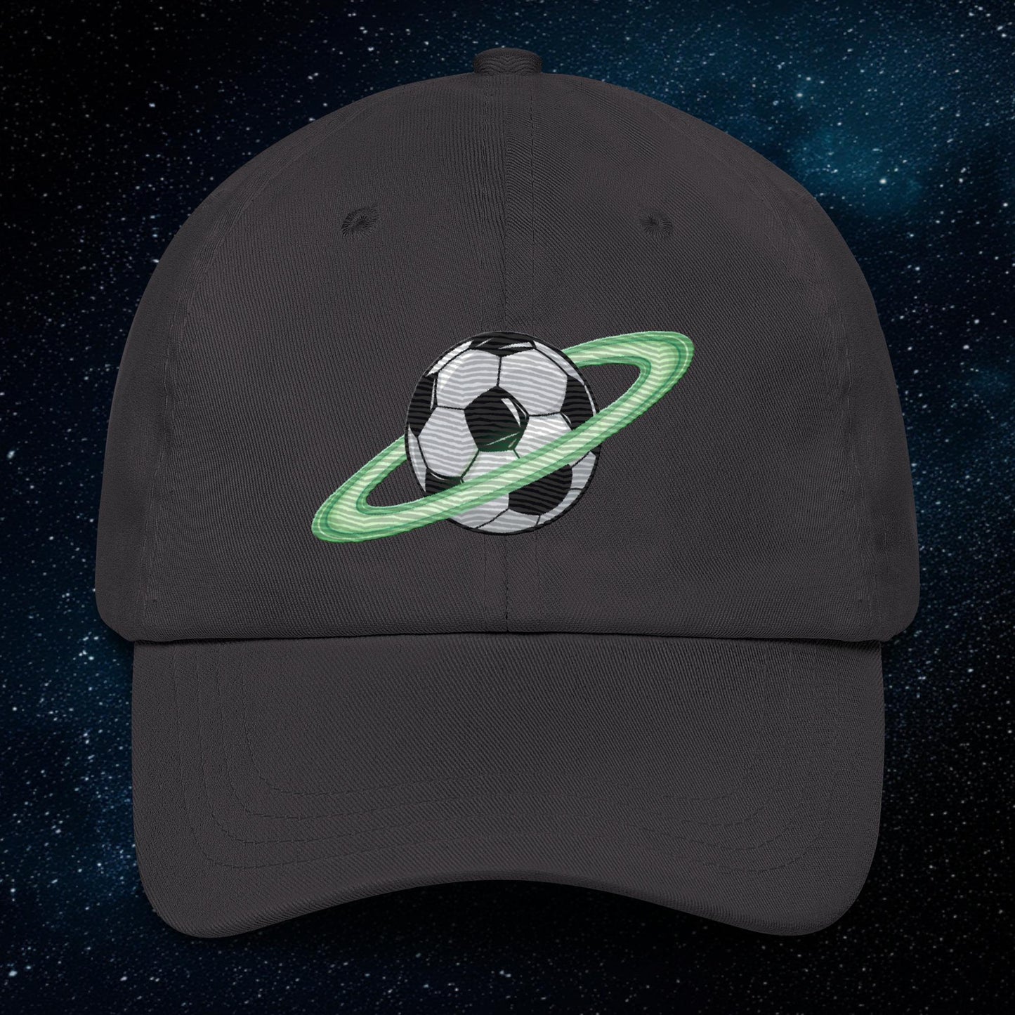 Soccer Planet Football World Dad hat Dark Grey Hats Football Next Cult Brand