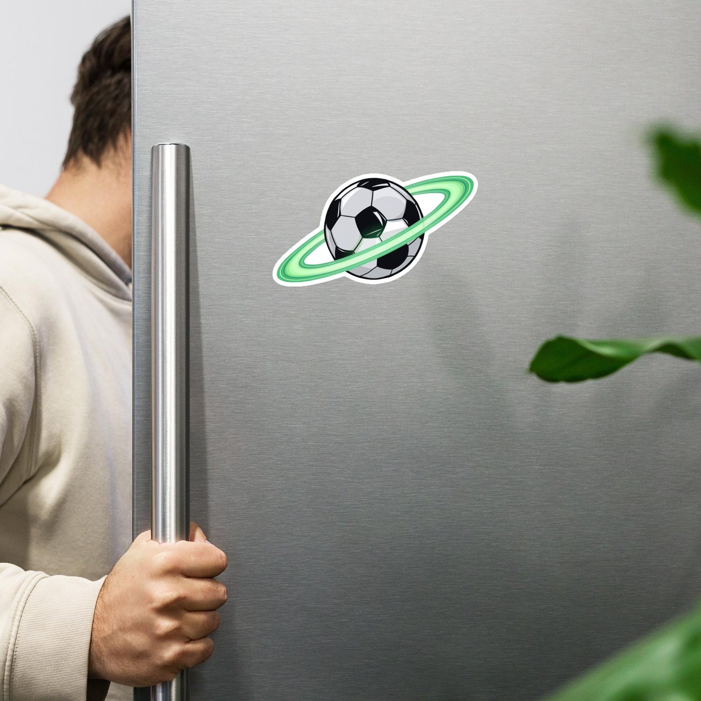 Soccer Planet Football World Magnet 6″×6″ Magnets Football Next Cult Brand