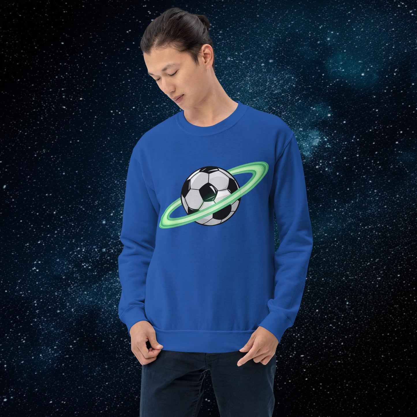 Soccer Planet Football World Unisex Sweatshirt Royal Sweatshirts Football Next Cult Brand