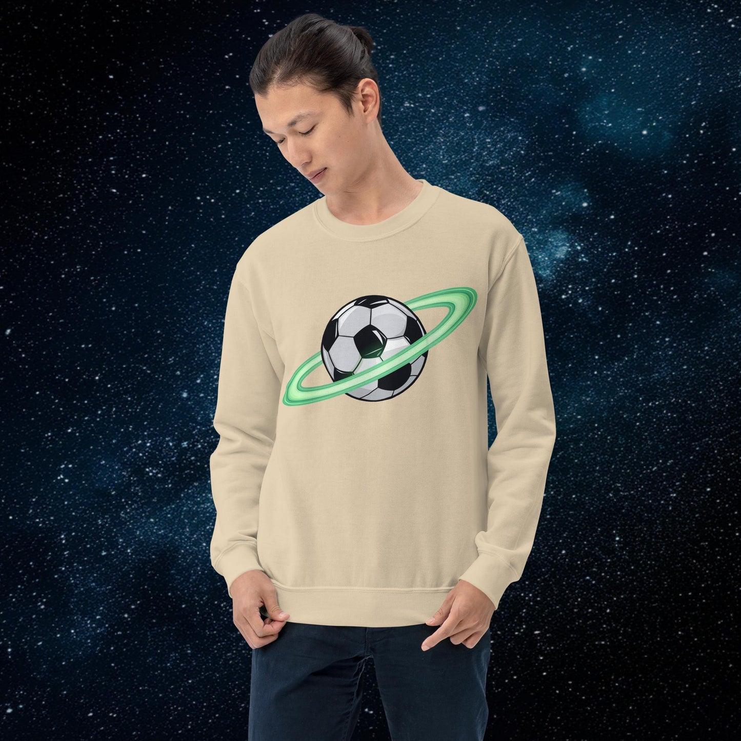 Soccer Planet Football World Unisex Sweatshirt Sand Sweatshirts Football Next Cult Brand