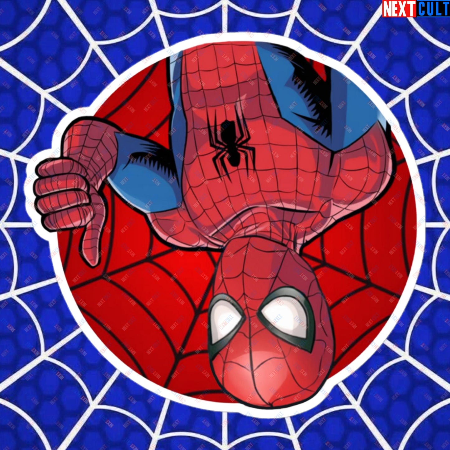 Spider Boy Vault Boy Fallout Funny Meme Cartoon Mashup Bubble-free stickers 5.5″×5.5″ Stickers Avengers Fallout Movies Spiderman Superheroes Vault Boy Next Cult Brand