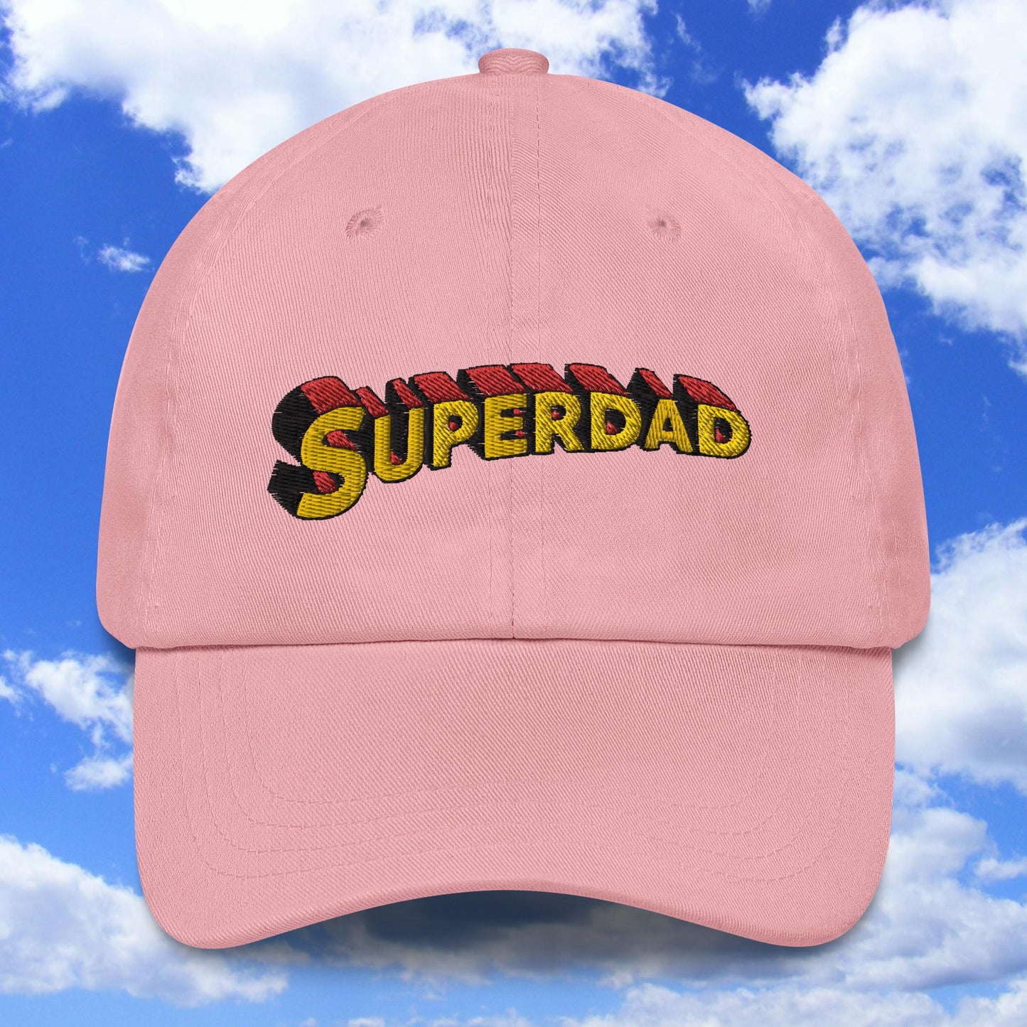 Superdad Father Superhero Dad hat Pink Hats Justice League Movies Superheroes Superman Next Cult Brand