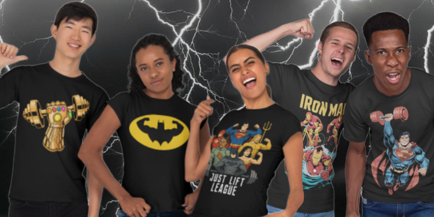 Mystery Superhero Gym Shirt