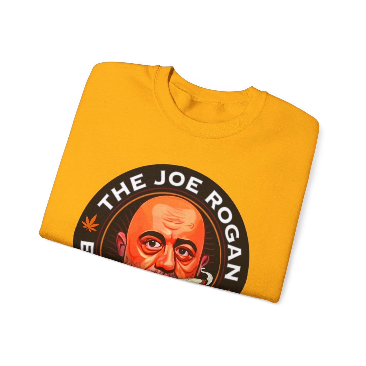 The Joe Rogan Experience Smoking Weed Marijuana Pot Funny Unisex Heavy Blend Crewneck Sweatshirt Sweatshirts Joe Rogan Podcasts Stand-up Comedy Weed Printify