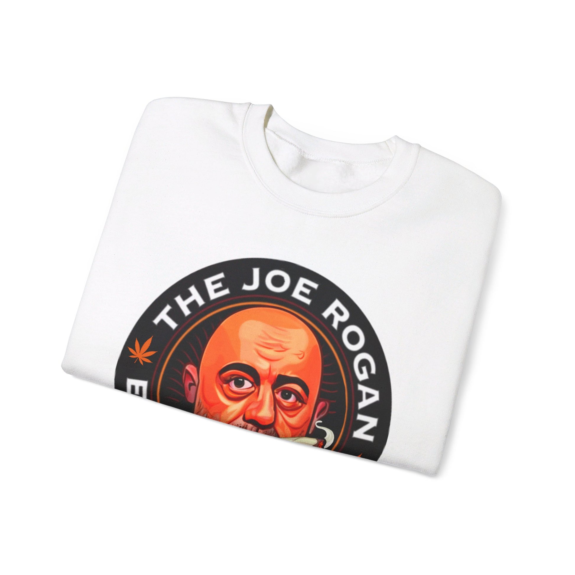 The Joe Rogan Experience Smoking Weed Marijuana Pot Funny Unisex Heavy Blend Crewneck Sweatshirt Sweatshirts Joe Rogan Podcasts Stand-up Comedy Weed Printify