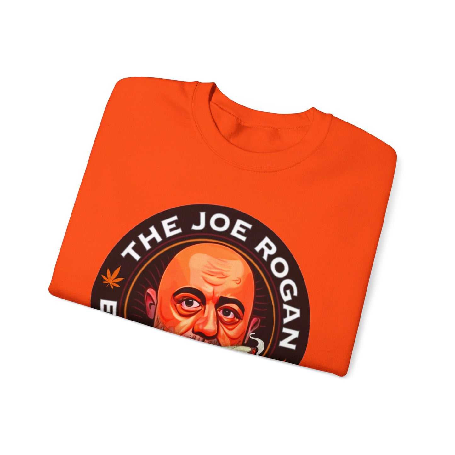 The Joe Rogan Experience Smoking Weed Marijuana Pot Funny Unisex Heavy Blend Crewneck Sweatshirt Sweatshirts Joe Rogan Podcasts Stand-up Comedy Weed Printify