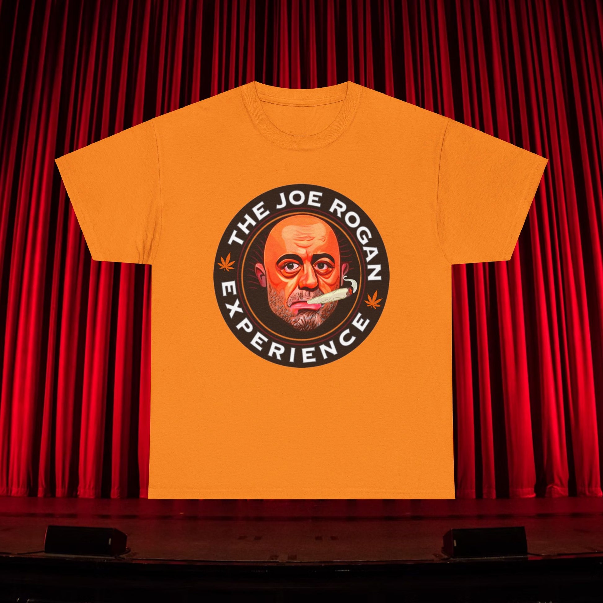 The Joe Rogan Experience Smoking Weed Marijuana Pot Funny Unisex Heavy Cotton Tee T-shirts Joe Rogan Podcasts Stand-up Comedy Weed Printify