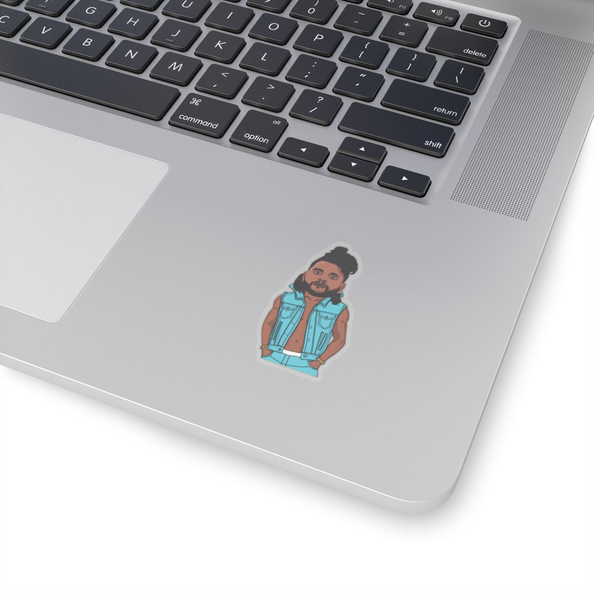 The Weeknd Kiss-Cut Stickers 2" × 2" Transparent Stickers Music The Weeknd Printify