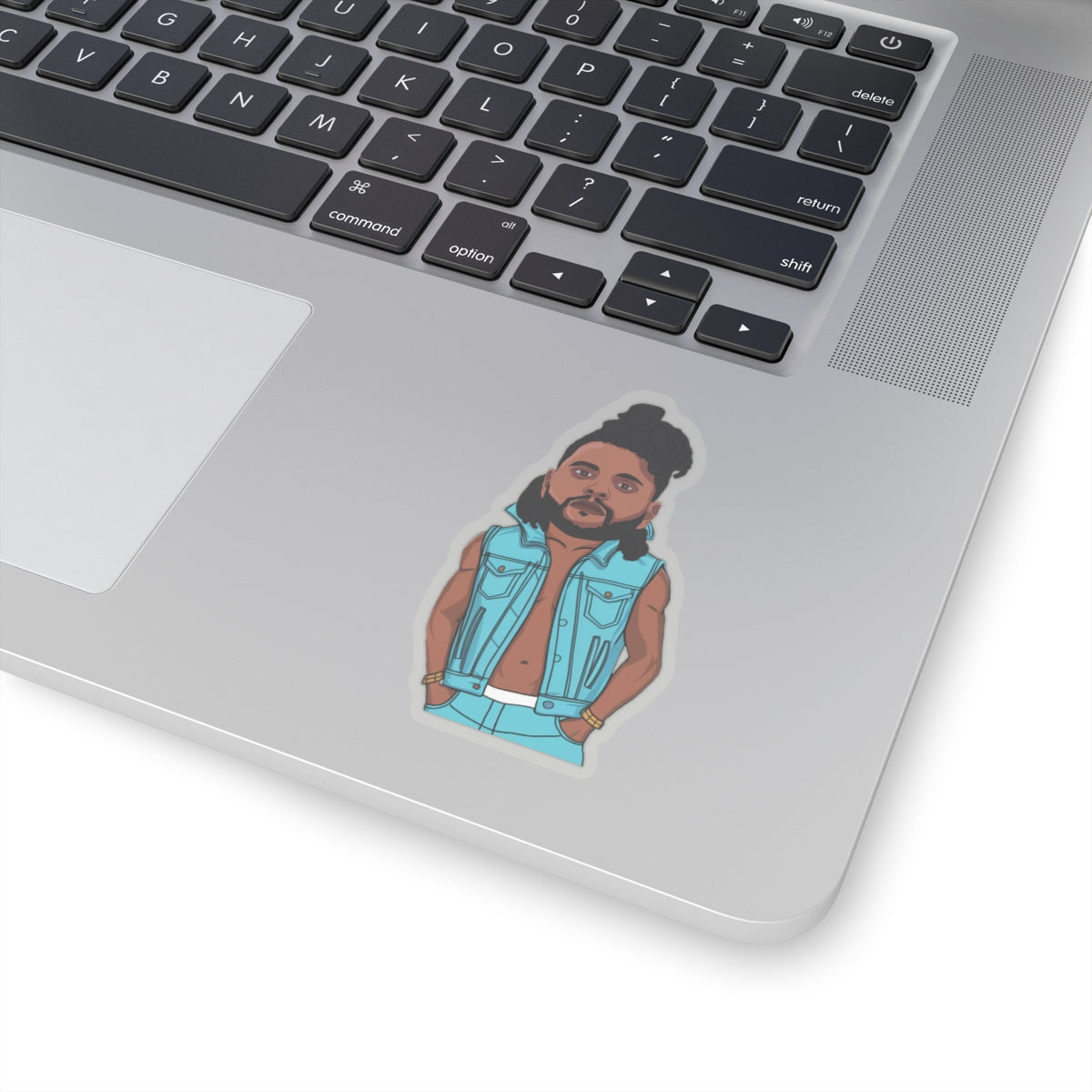The Weeknd Kiss-Cut Stickers 3" × 3" Transparent Stickers Music The Weeknd Printify