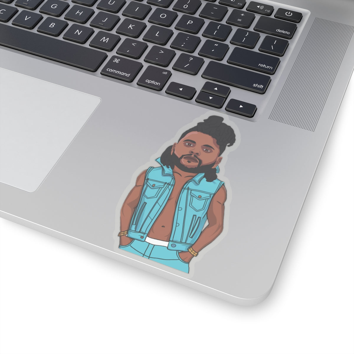 The Weeknd Kiss-Cut Stickers 4" × 4" Transparent Stickers Music The Weeknd Printify