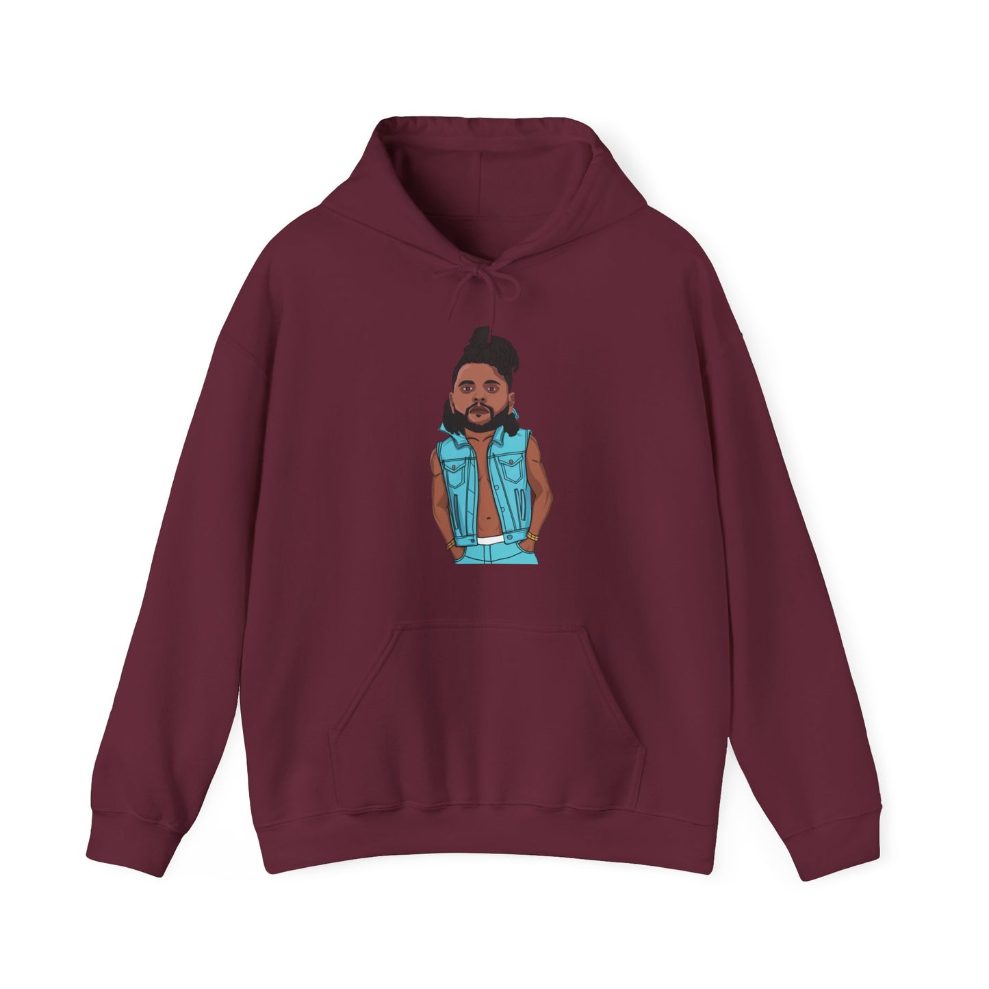 The Weeknd Unisex Heavy Blend Hooded Sweatshirt Hoodies Music The Weeknd Printify