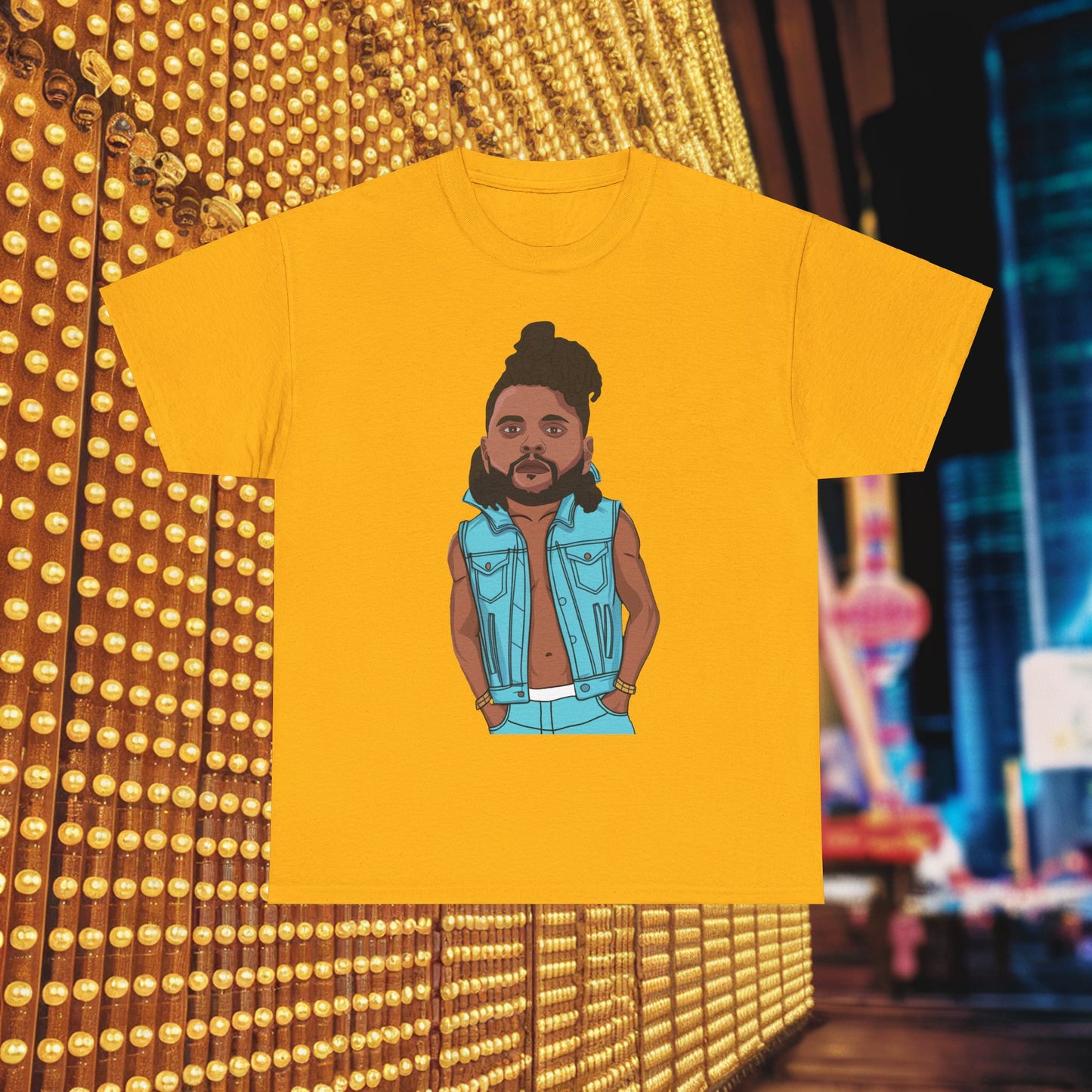 The Weeknd Unisex Heavy Cotton Tee T-shirts Music The Weeknd Printify