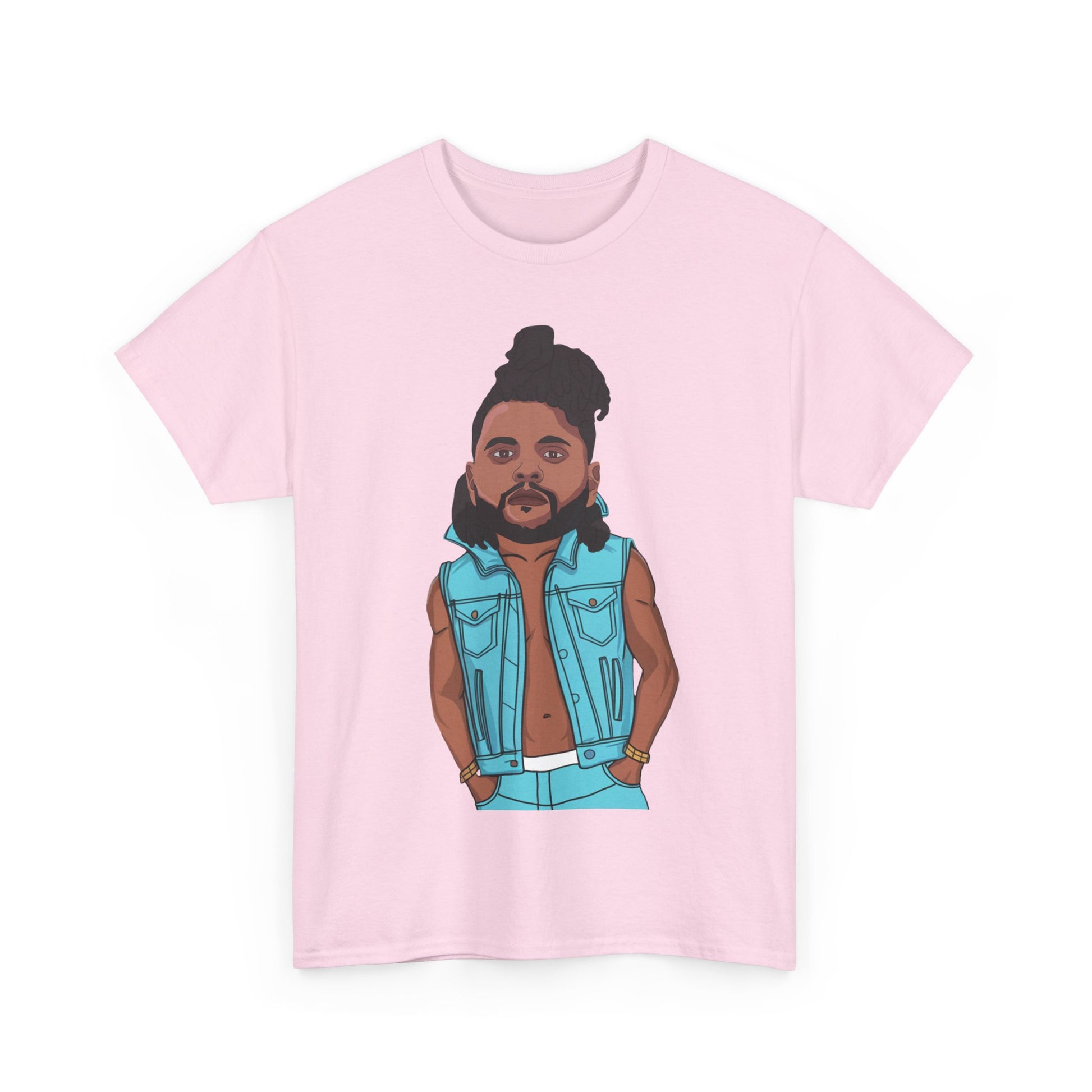 The Weeknd Unisex Heavy Cotton Tee T-shirts Music The Weeknd Printify