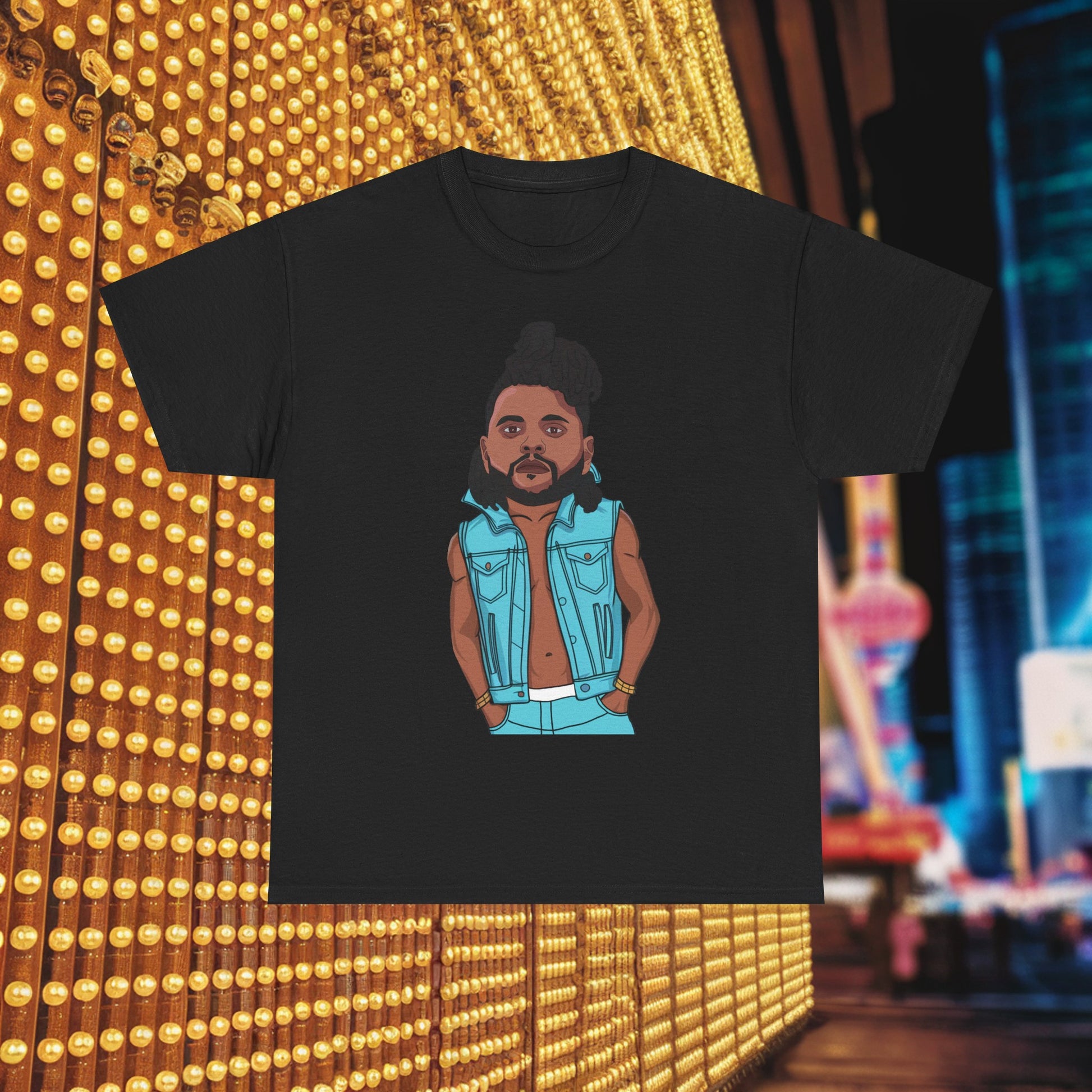 The Weeknd Unisex Heavy Cotton Tee T-shirts Music The Weeknd Printify