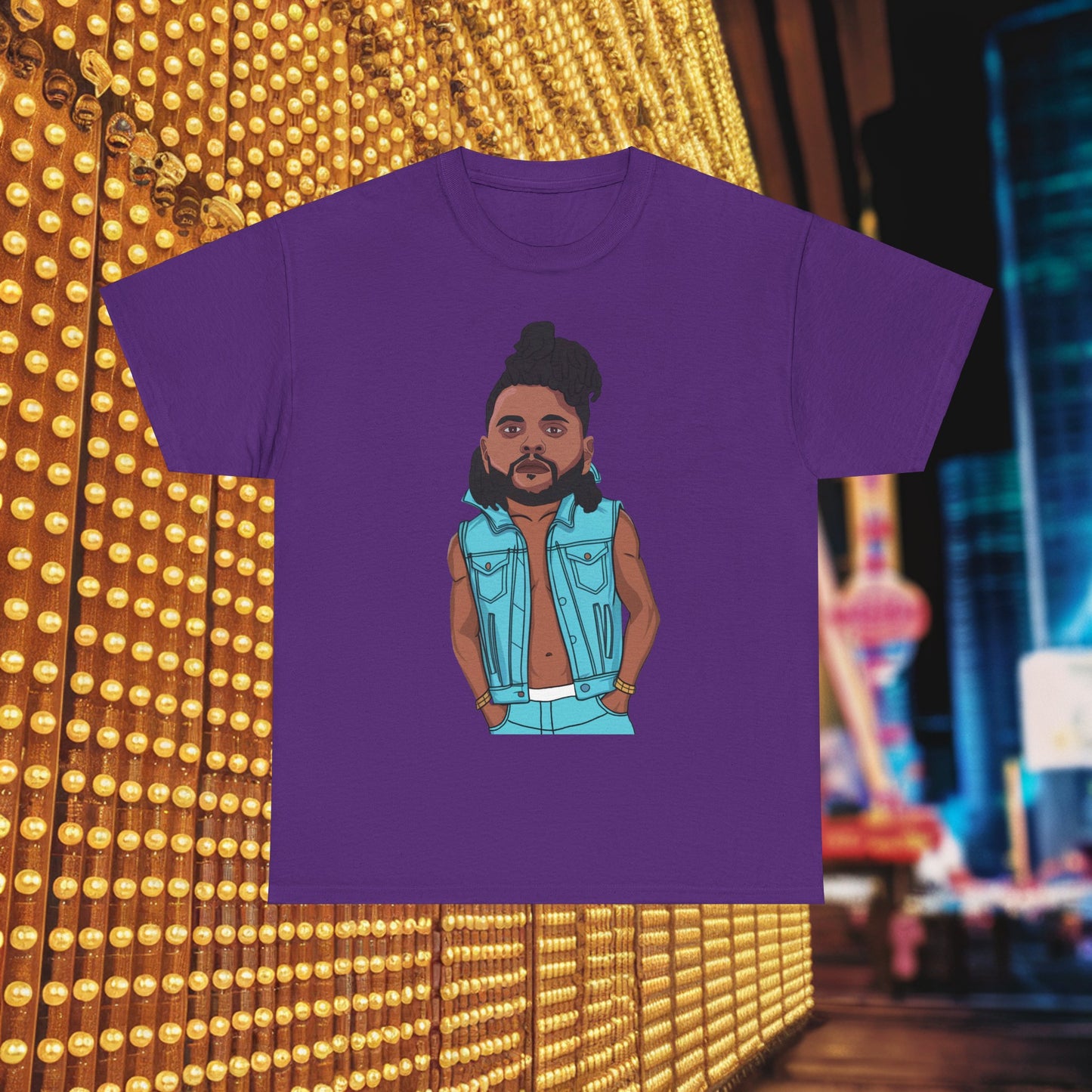 The Weeknd Unisex Heavy Cotton Tee T-shirts Music The Weeknd Printify