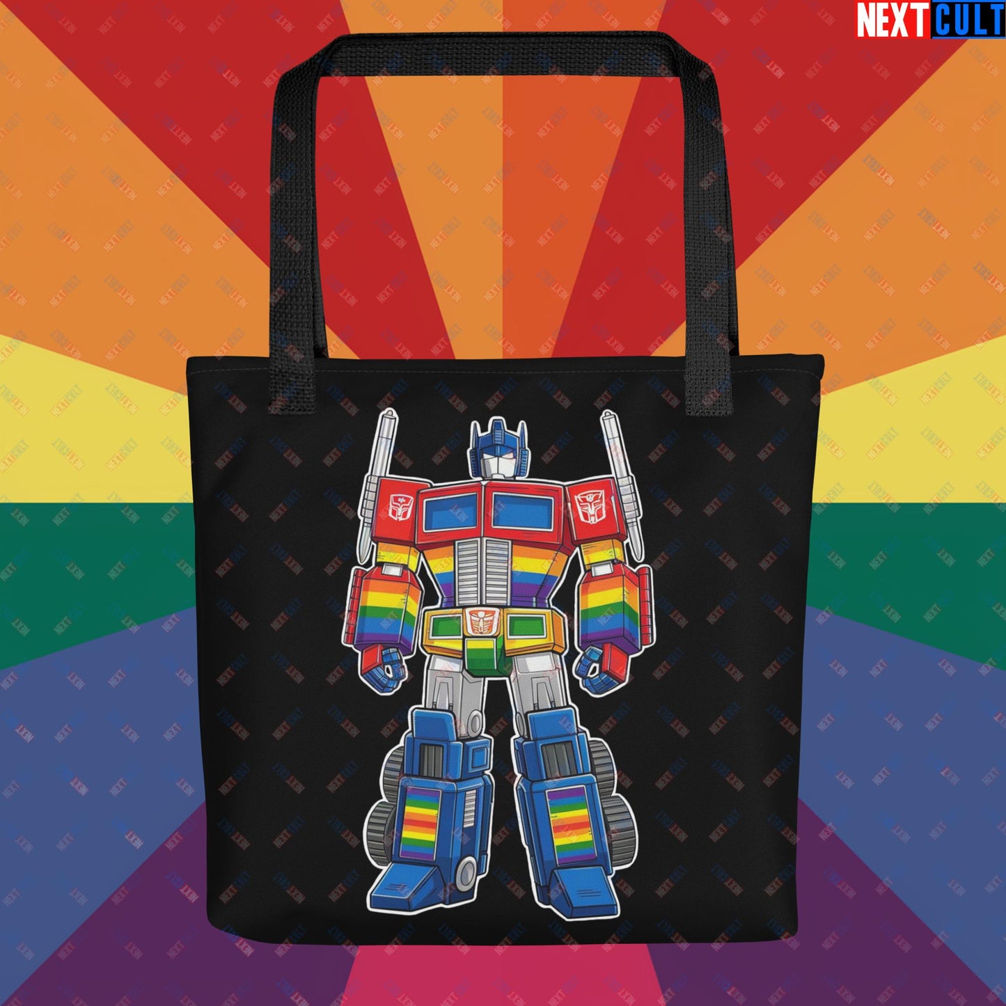 Transformer Transgender Pride Funny LGBTQ+ Tote bag Default Title Bags LGBTQ+ Movies Transformers Next Cult Brand