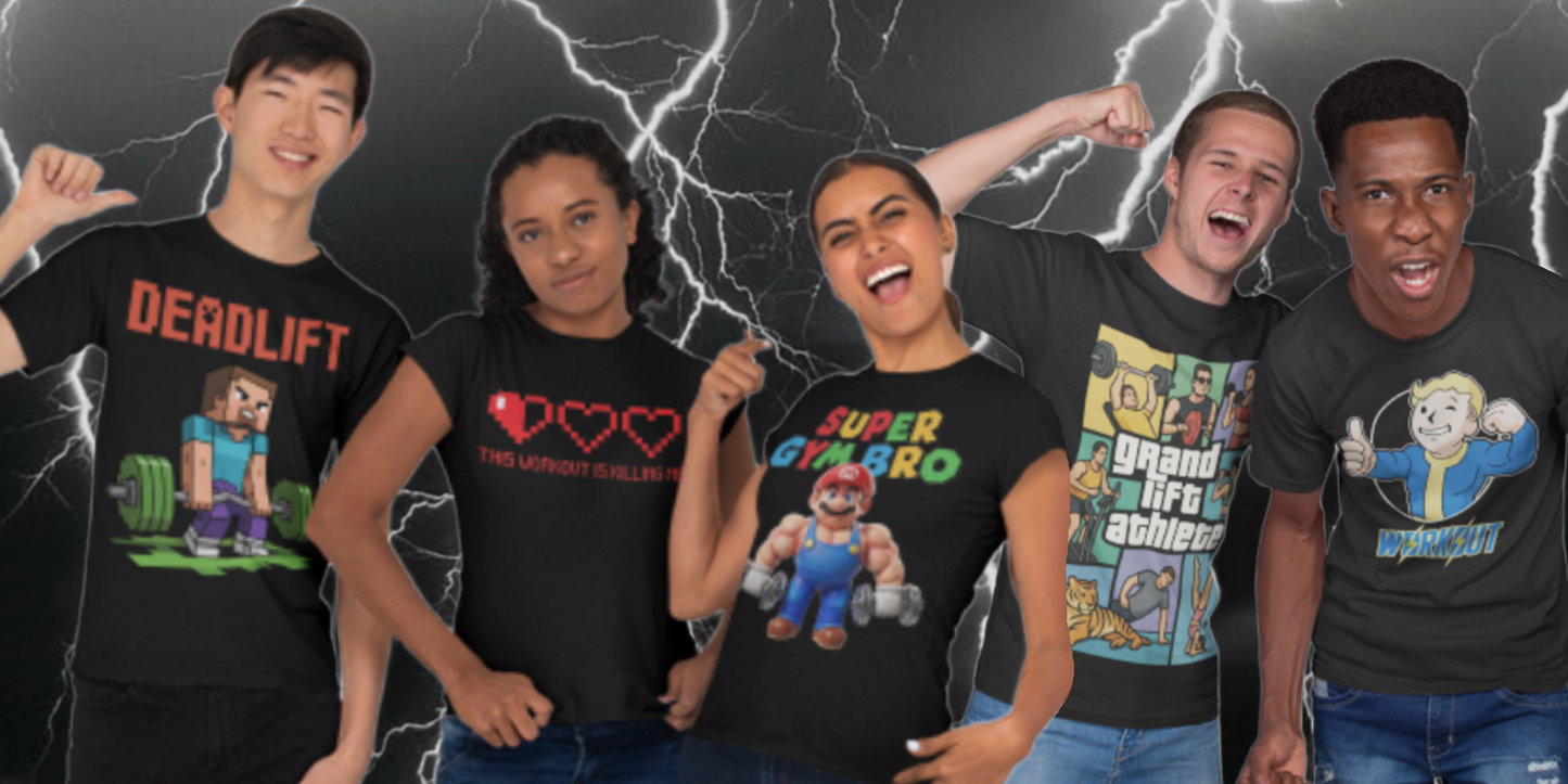 Mystery Gamer Gym Shirt