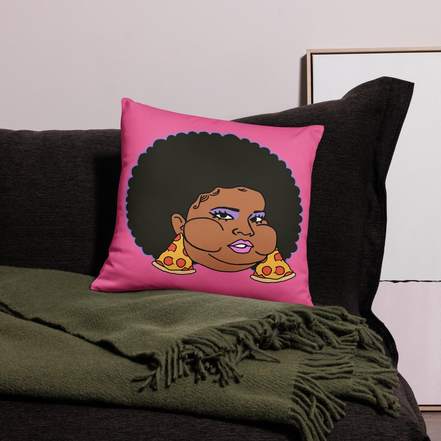 Pizzo Lizzo Pizza Lizzo Merch Lizzo Gift Song Lyrics Lizzo Pillow Pillows Lizzo Music Next Cult Brand