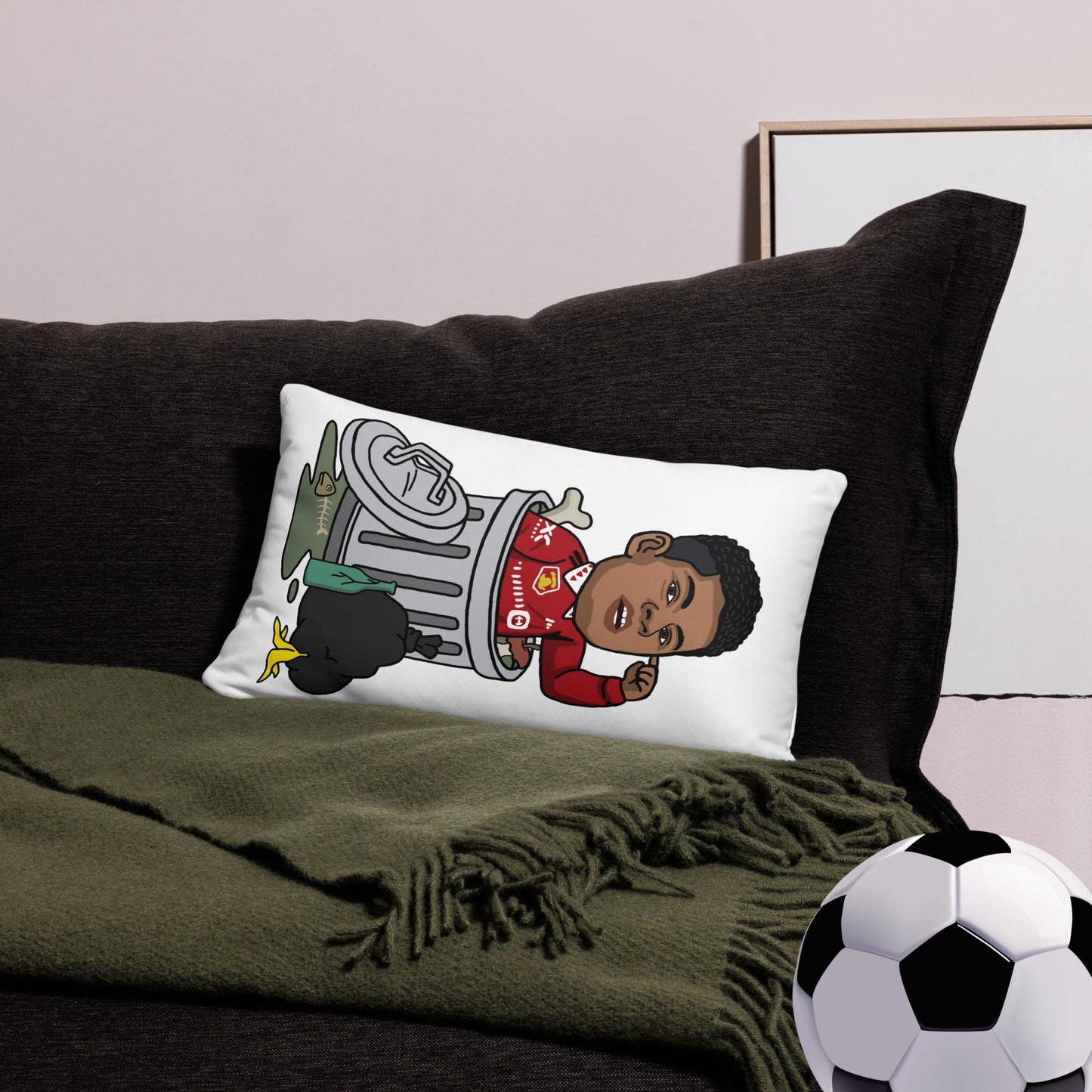 Trashford Marcus Rashford Manchester United Gift Man United Gift Marcus Rashford Basic Pillow Pillows Football Manchester United Marcus Rashford Next Cult Brand