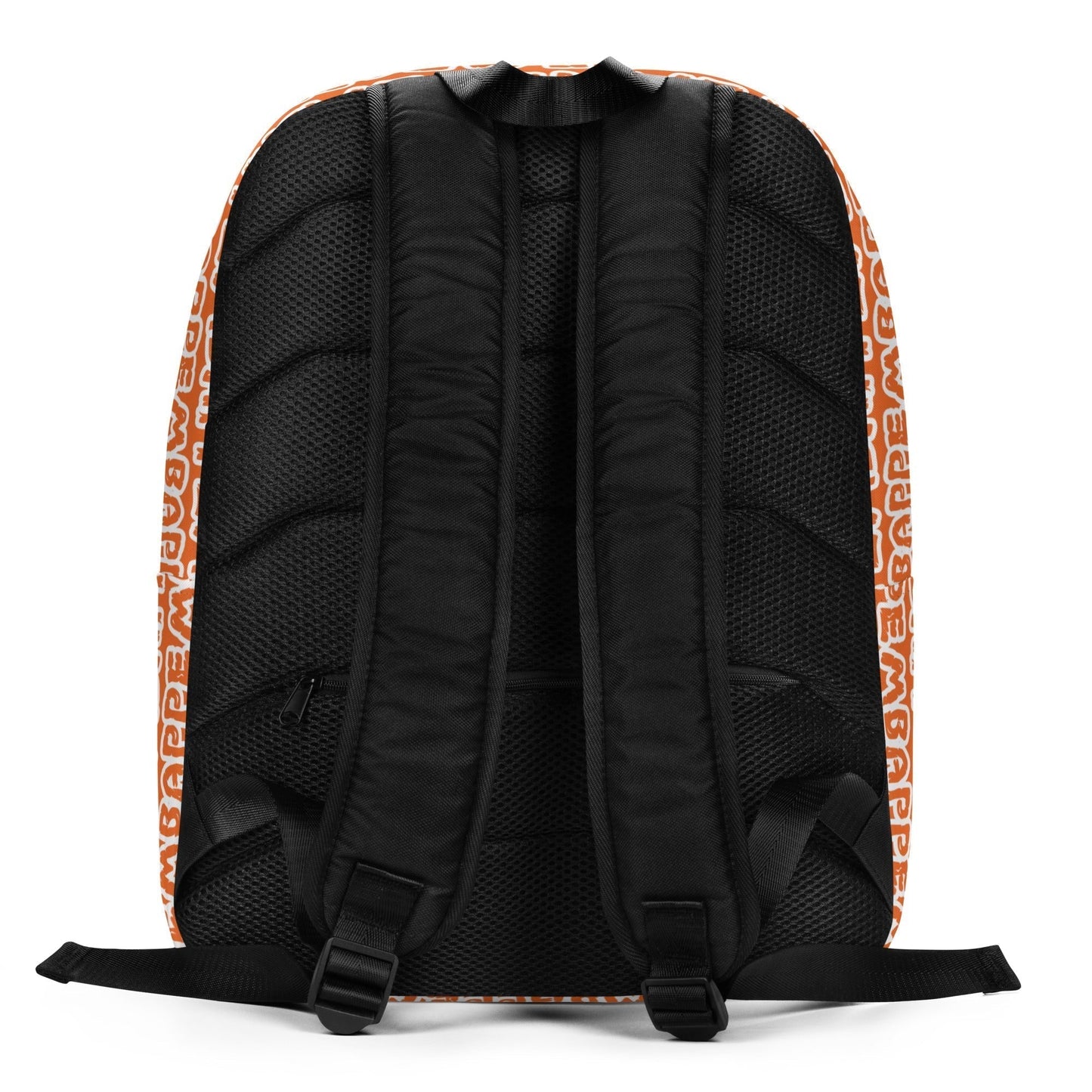 Kylian Mbappe Orange Ninja Turtle Michelangelo Minimalist Backpack Bags Football Kylian Mbappe Ninja Turtles PSG Real Madrid Next Cult Brand