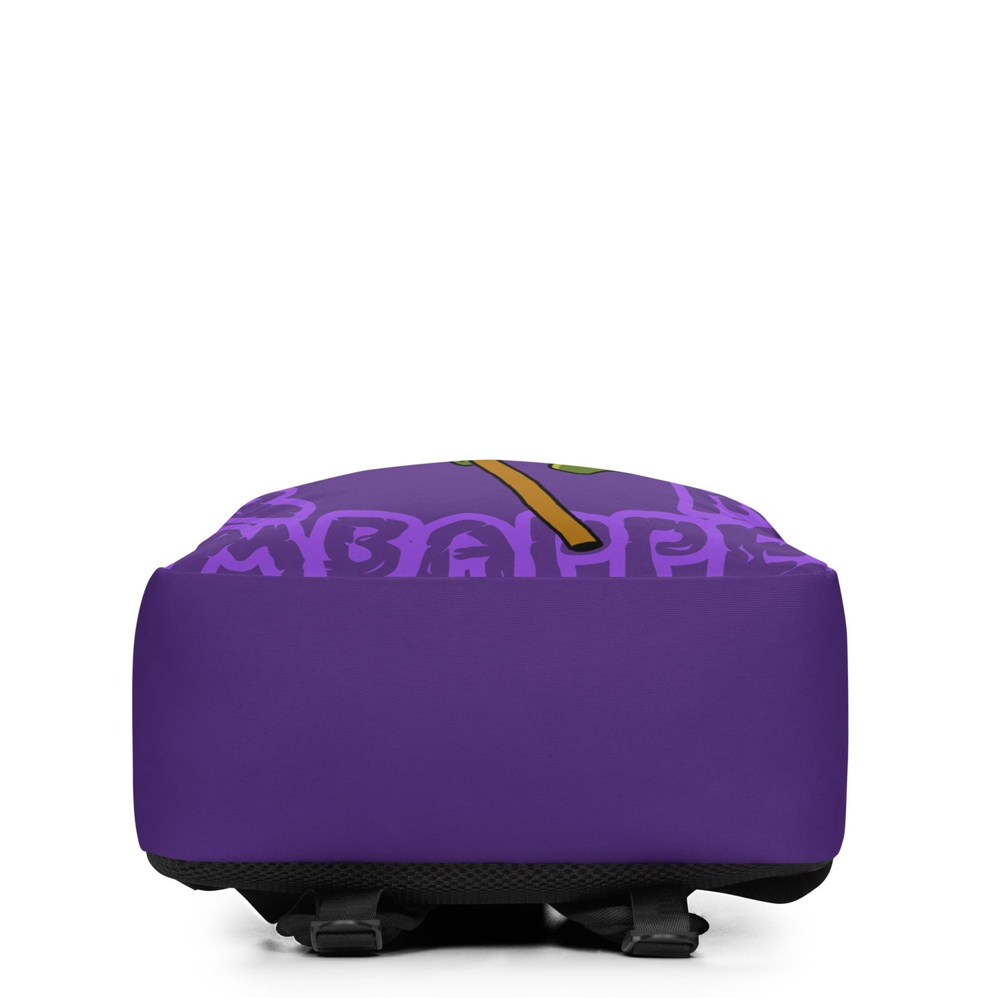 Kylian Mbappe Purple Ninja Turtle Donatello Minimalist Backpack Bags Football Kylian Mbappe Ninja Turtles PSG Real Madrid Next Cult Brand
