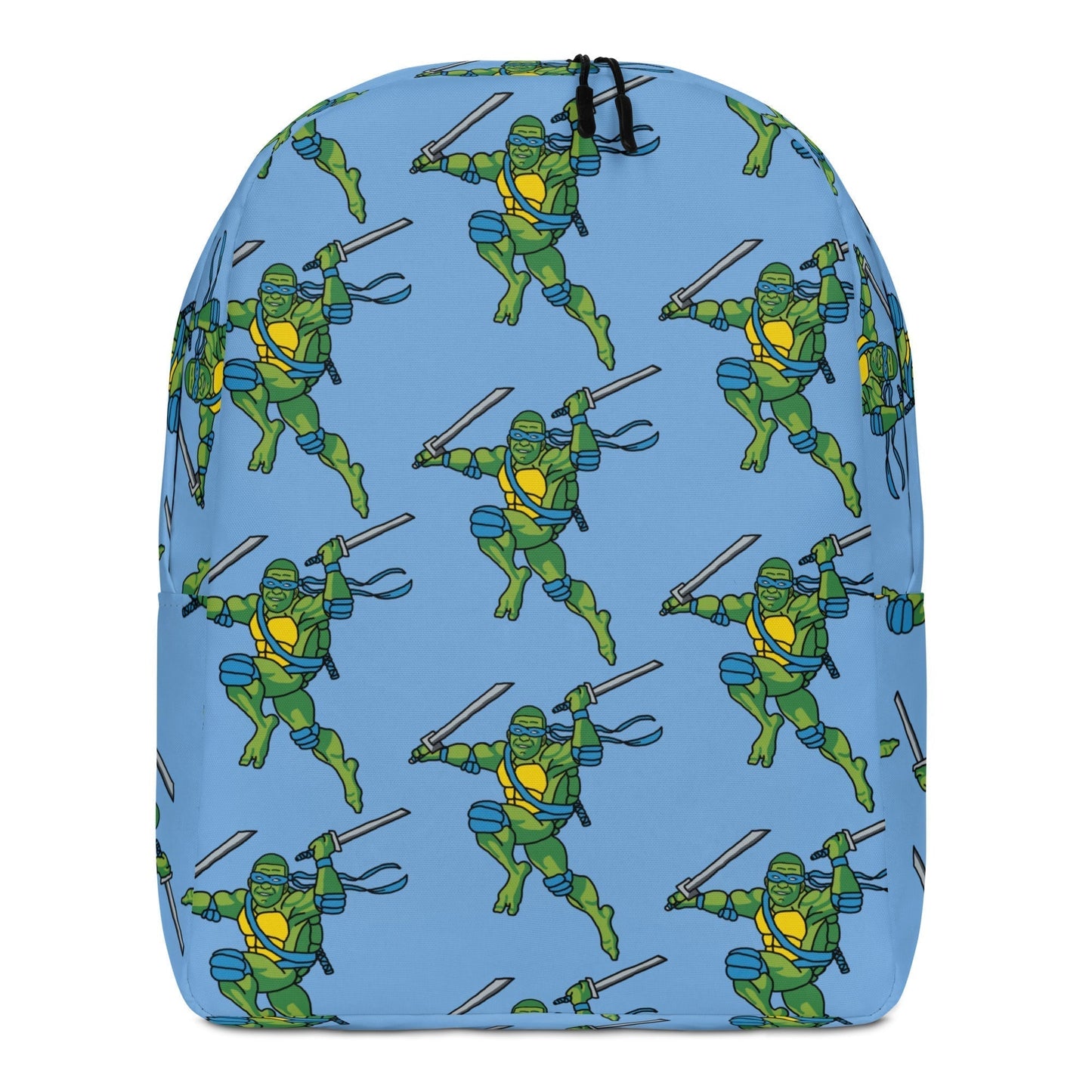 Kylian Mbappe Blue Ninja Turtle Leonardo Minimalist Backpack Default Title Bags Football Kylian Mbappe Ninja Turtles PSG Real Madrid Next Cult Brand