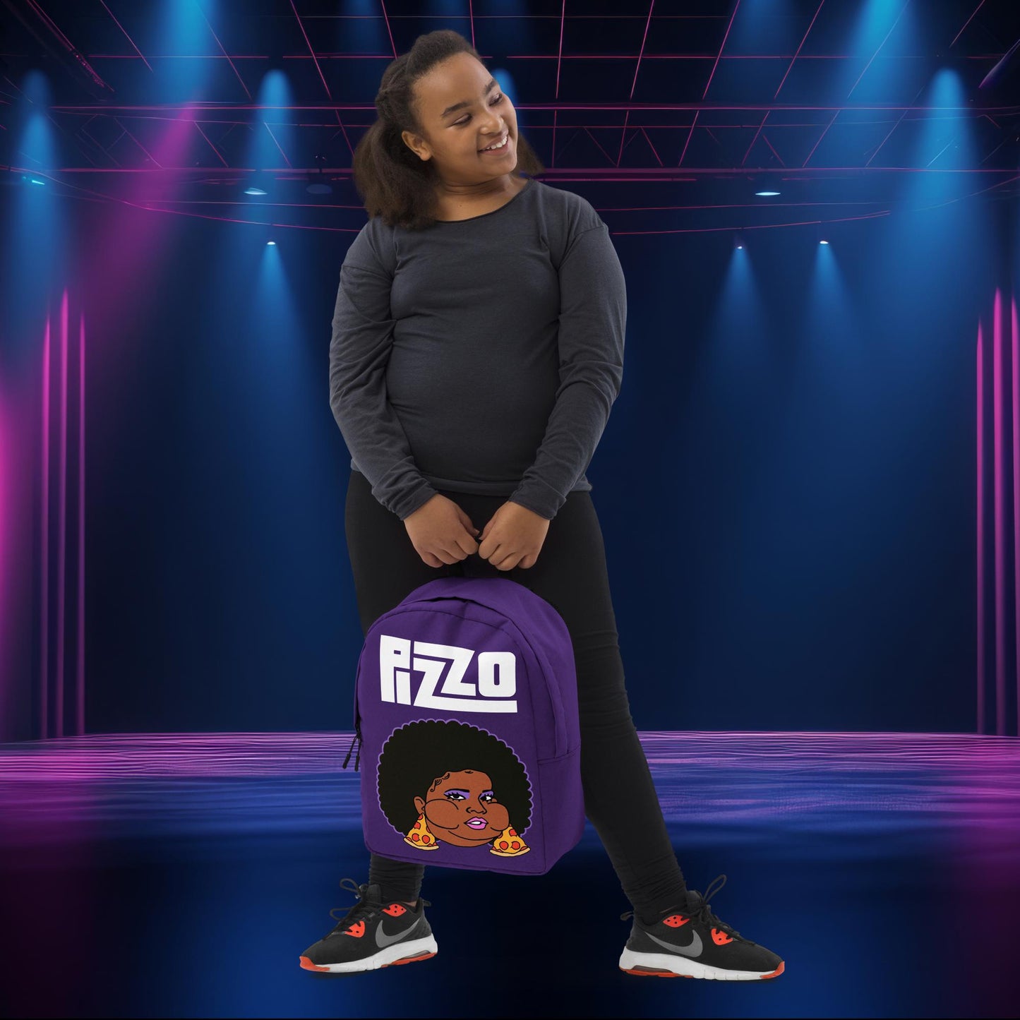 Pizzo Lizzo Pizza Lizzo Merch Lizzo Gift Song Lyrics Lizzo Backpack Default Title Bags Lizzo Music Next Cult Brand