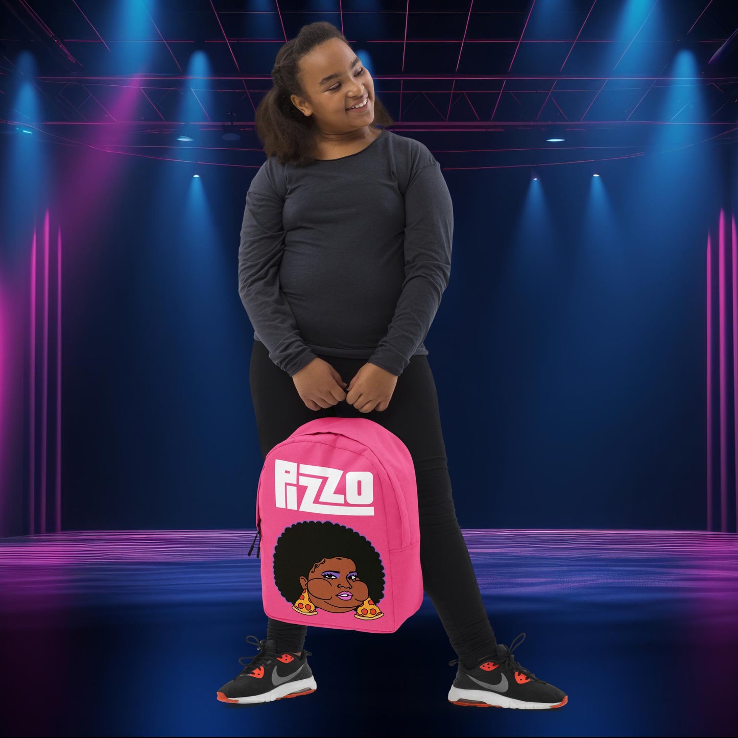 Pizzo Lizzo Pizza Lizzo Merch Lizzo Gift Song Lyrics Lizzo Backpack Default Title Bags Lizzo Music Next Cult Brand