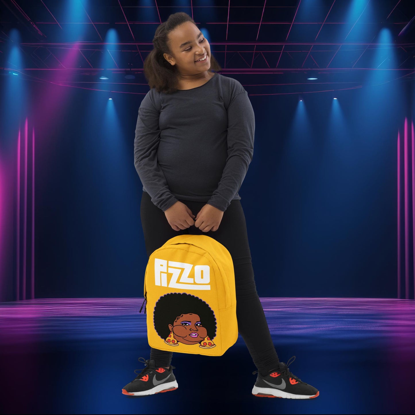 Pizzo Lizzo Pizza Lizzo Merch Lizzo Gift Song Lyrics Lizzo Backpack Default Title Bags Lizzo Music Next Cult Brand