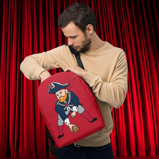Bill Burrdy New England Patriots NFL Tom Brady Bill Burr Backpack Default Title American Football Bill Burr Monday Morning Podcast New England Patriots NFL Podcasts Stand-up Comedy Next Cult Brand