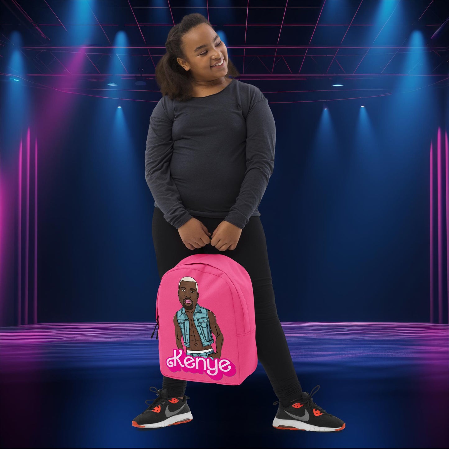 Kenye Barbie Ken Ryan Gosling Kanye West Backpack Default Title Bags Barbie Kanye West Ken Movies Music Next Cult Brand