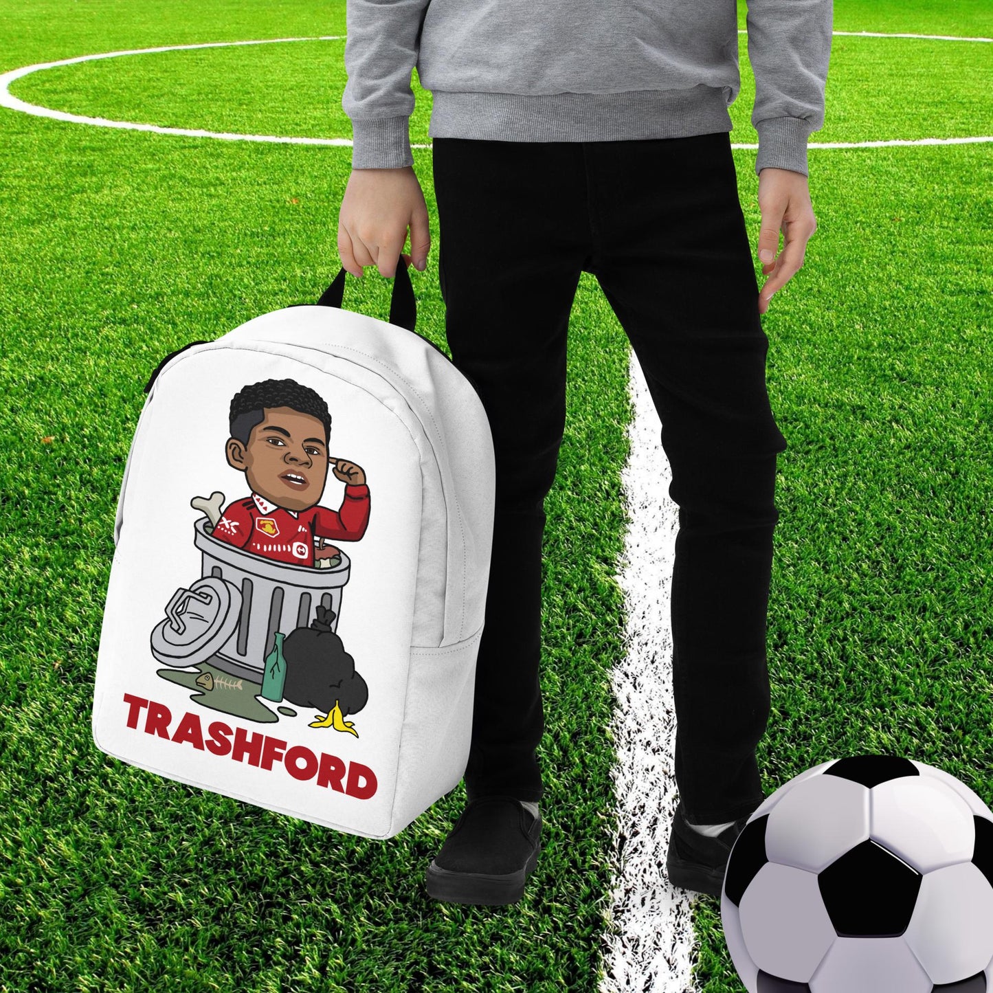 Trashford Marcus Rashford Manchester United Gift Man United Gift Marcus Rashford Backpack Default Title Bags Football Manchester United Marcus Rashford Next Cult Brand